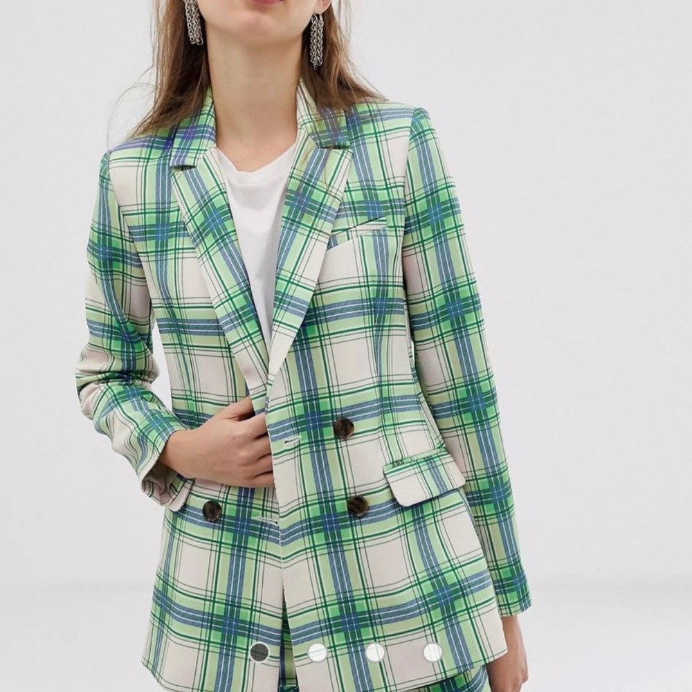 ASOS Plaid Blazer